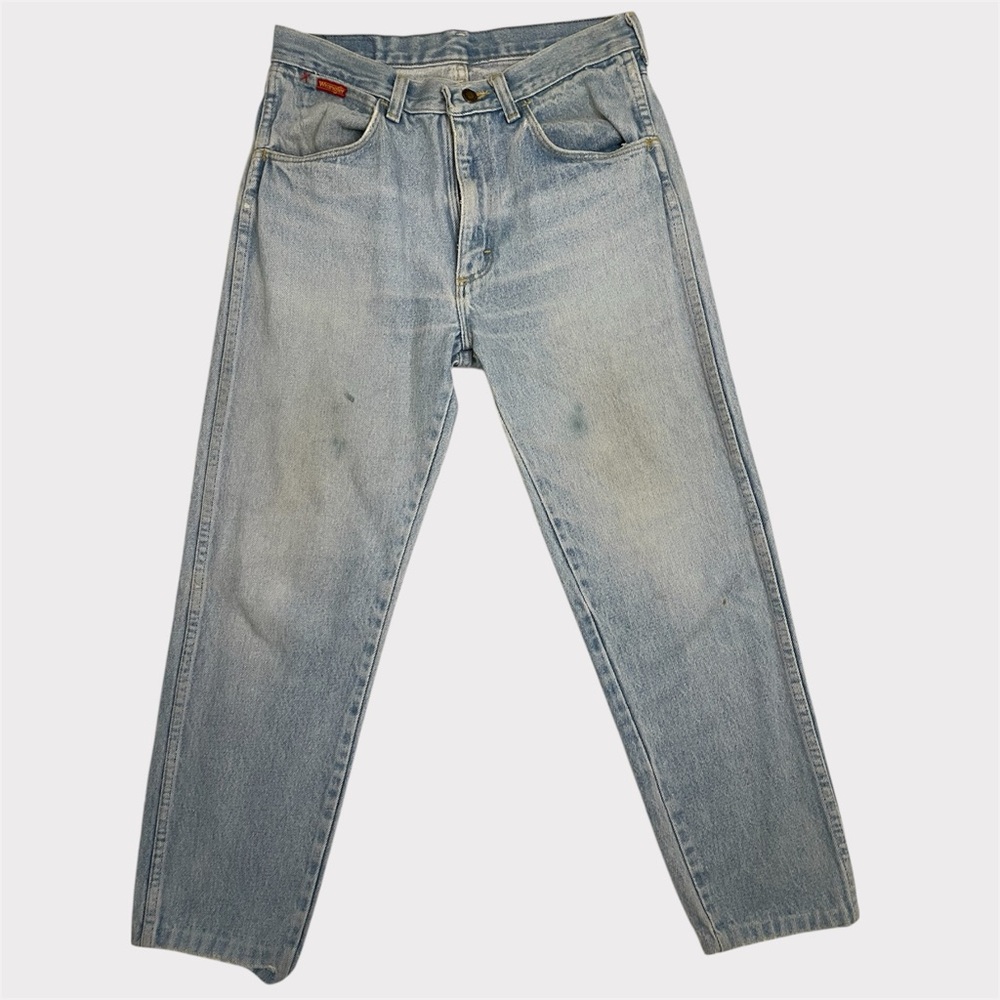 Wrangler Distressed Straight Leg Jeans